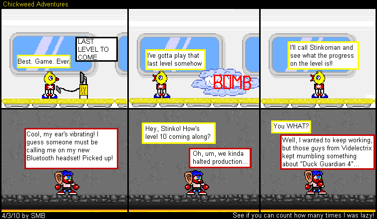 Stinkoman lives in an underground cave. Remind you of anyone?