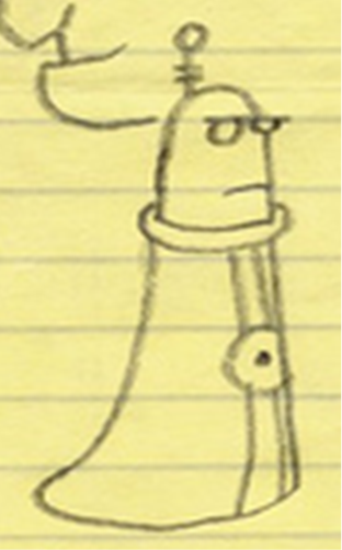 THE ORIGINAL SKETCH BY THE BROTHERS CHAPS!!!