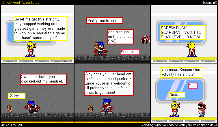 All the jokes in this one came from self-reference. I apologize.